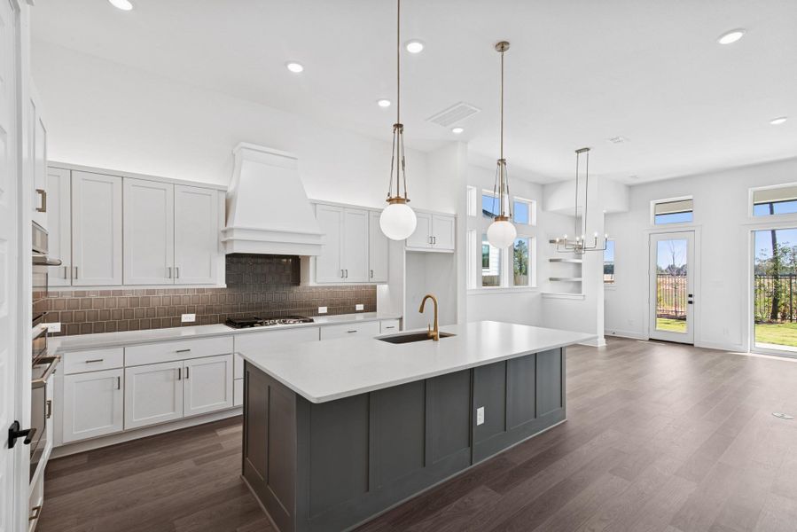 Furnished interior view inside a new home in ARTAVIA 50' Homesites, Conroe (Image 7).