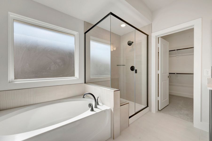 Furnished interior view inside a new home in Landmark, Denton (Image 5).