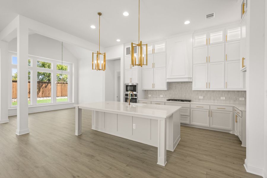 Furnished interior view inside a new home in Redden Farms, Midlothian (Image 8).