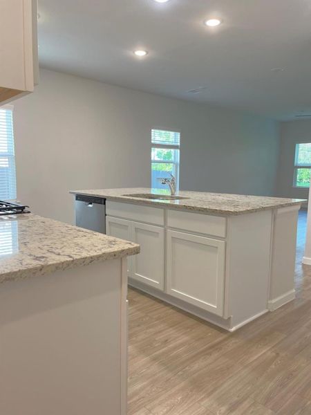 Furnished interior view inside a new home in Lakes at Black Oak, Magnolia (Image 5). Furnished interior view inside a new home in Lakes at Black Oak, Magnolia (Image 5).