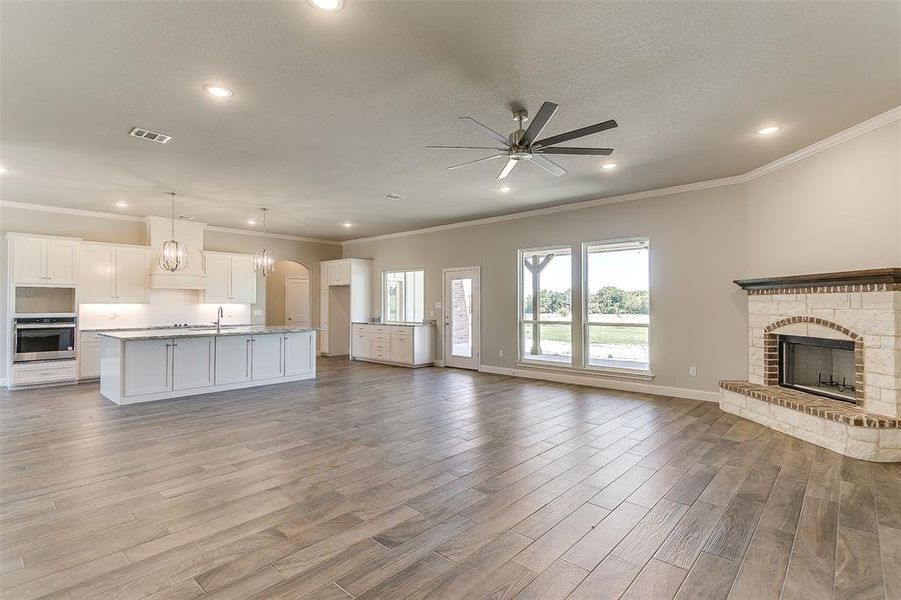 Spacious, unfurnished interior of a new home in , Springtown (Image 28). Spacious, unfurnished interior of a new home in , Springtown (Image 28).