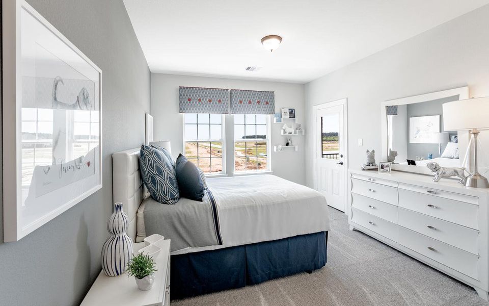 Furnished interior view inside a new home in High Park Hill, Arrington (Image 27).