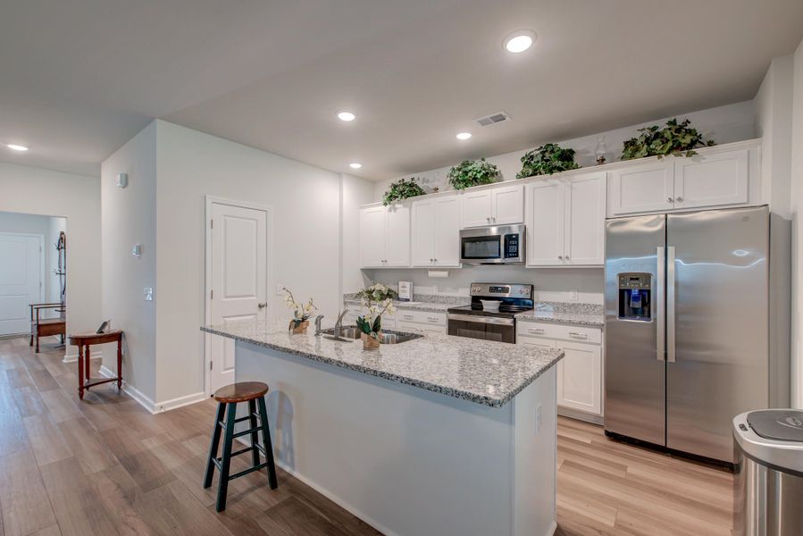 Furnished interior view inside a new home in , Bonneau (Image 5).