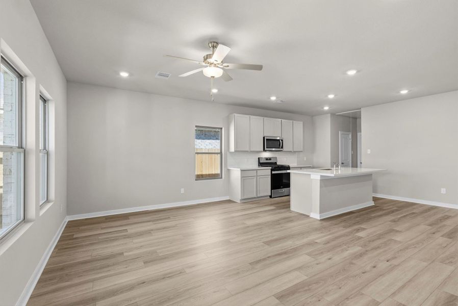 Spacious, unfurnished interior of a new home in Windrose Green, Angleton (Image 24).