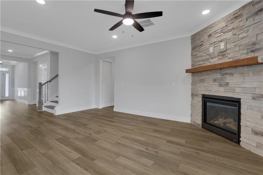 Spacious, unfurnished interior of a new home in Twin Lakes, Hoschton (Image 37).