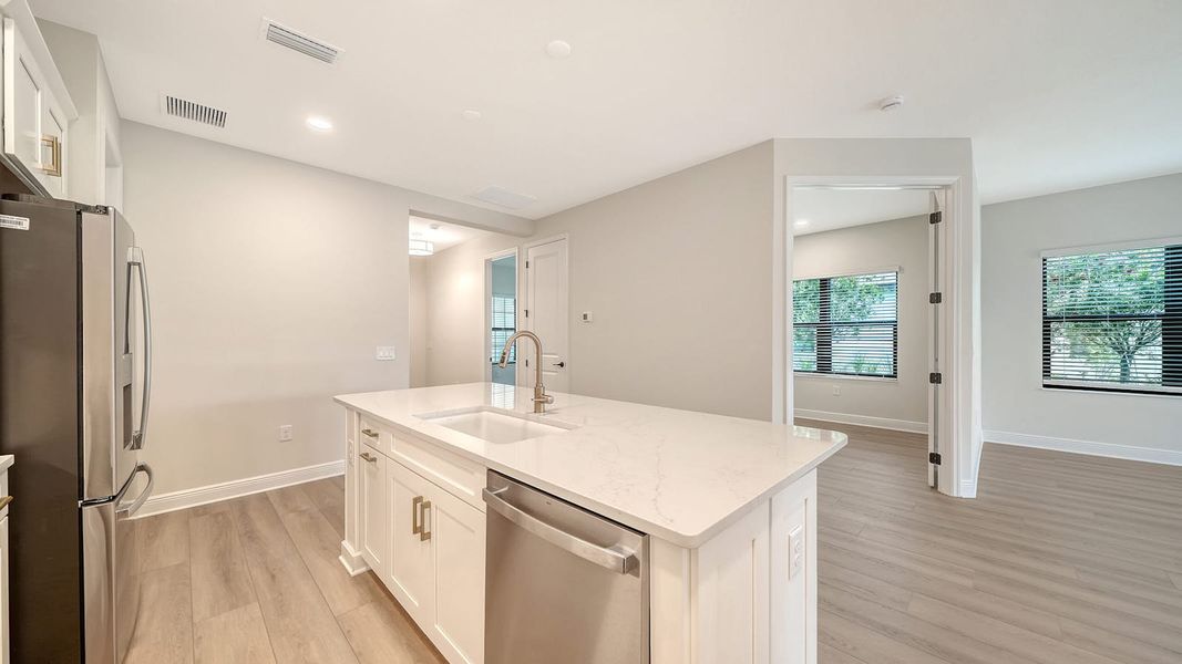 Furnished interior view inside a new home in Vistera of Venice Real Estate and Homes for Sale in Venice, FL - Neal Communities, Venice (Image 9). Furnished interior view inside a new home in Vistera of Venice Real Estate and Homes for Sale in Venice, FL - Neal Communities, Venice (Image 9).