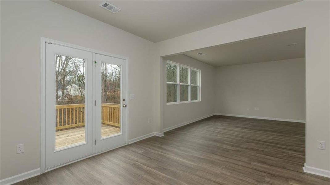 Spacious, unfurnished interior of a new home in Jackson Landing, Jefferson (Image 46). Spacious, unfurnished interior of a new home in Jackson Landing, Jefferson (Image 46).
