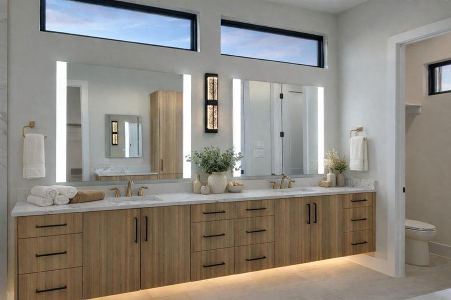 Furnished interior view inside a new home in , Pottsboro (Image 32). Furnished interior view inside a new home in , Pottsboro (Image 32).