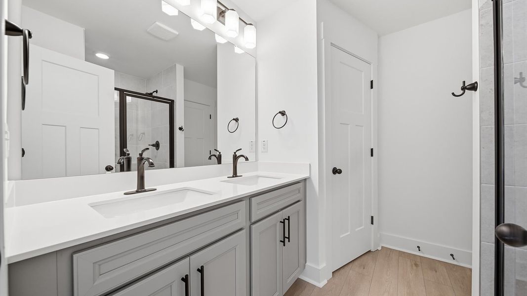 Furnished interior view inside a new home in Clayton Crossing, Arden (Image 27).