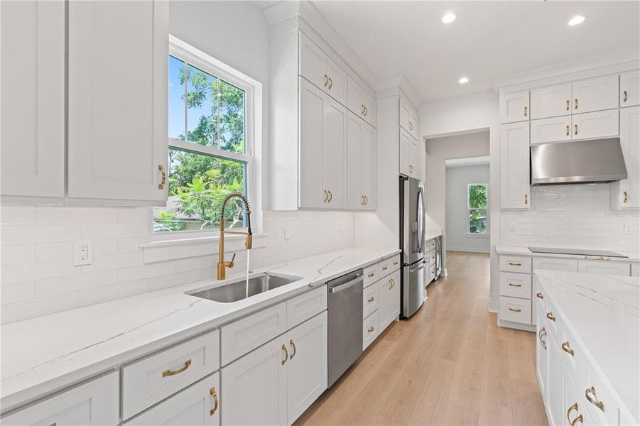 Furnished interior view inside a new home in , Tampa (Image 30).