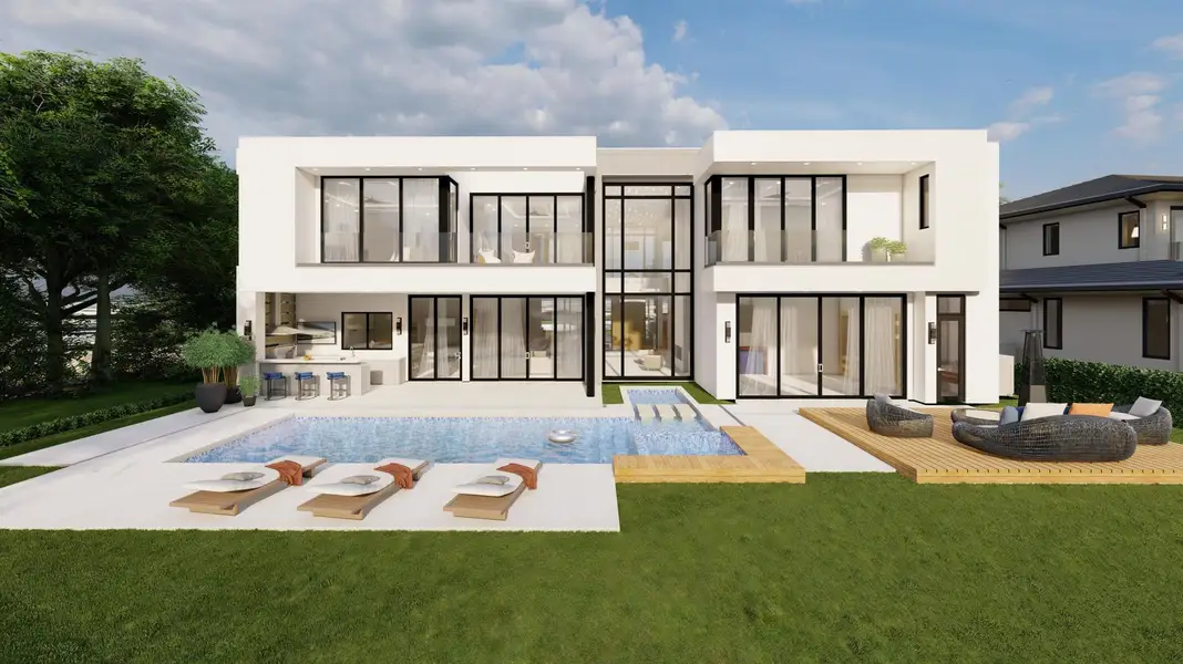 Exterior details and patio area of a home in , Boca Raton (Image 3).