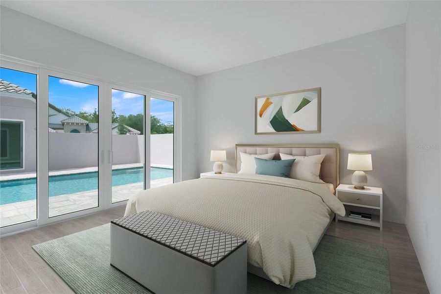 Furnished interior view inside a new home in Toscana, Palm Coast (Image 6).