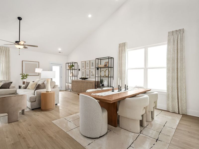 Representative furnished interior of a home built from the The Ridgeport E by Davidson Homes LLC in Benders Cove, Mount Juliet (Image 11).