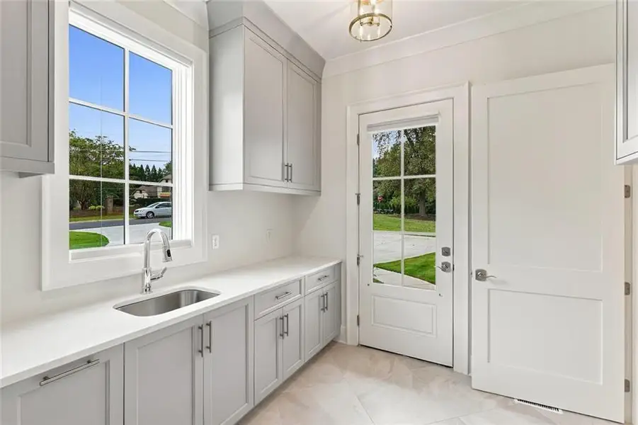Furnished interior view inside a new home in , Sandy Springs (Image 22).