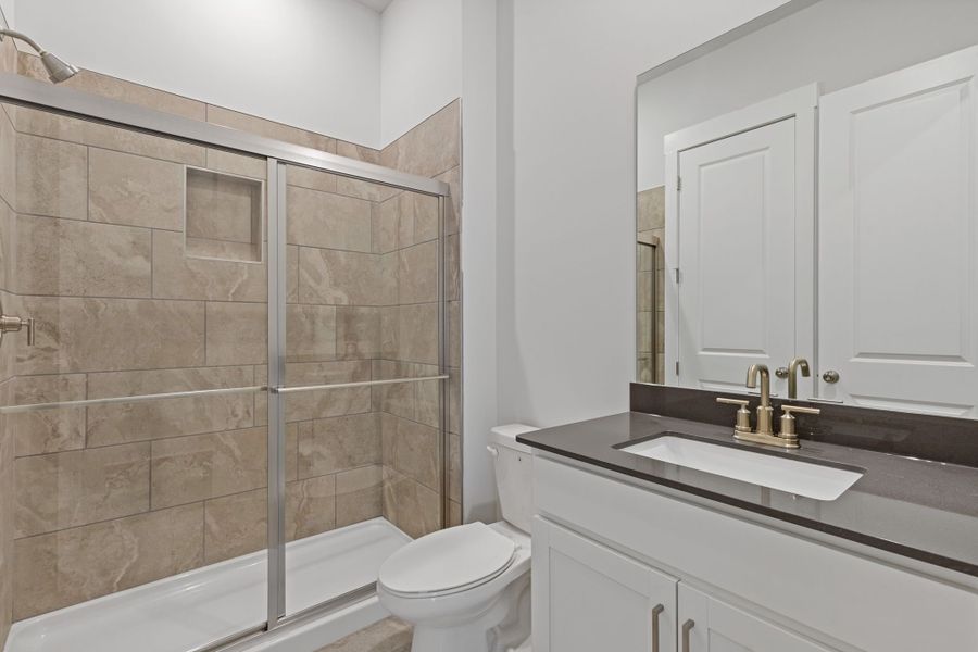 Representative furnished interior of a home built from the Stafford by Crawford Creek Communities in Red Bird Manor, Jefferson (Image 11).