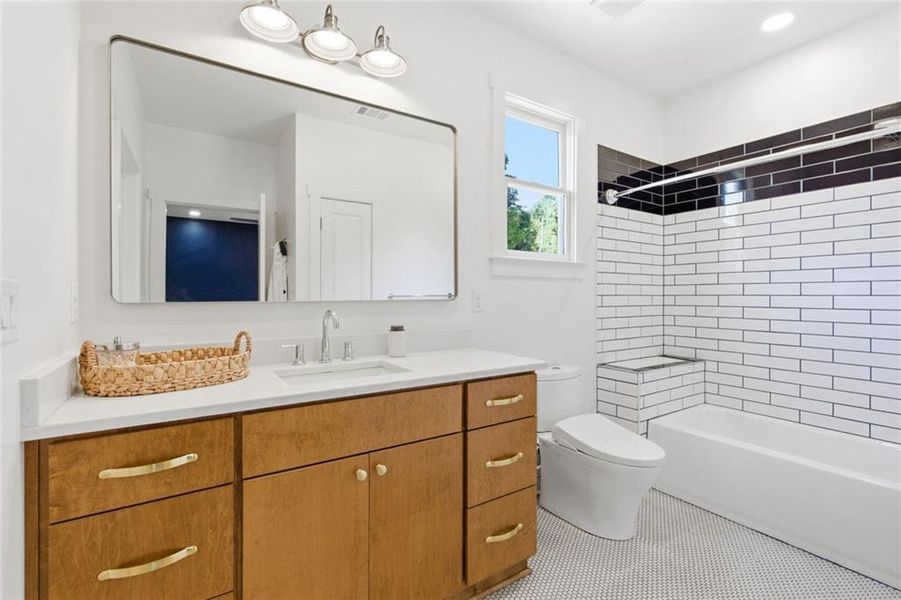 Furnished interior view inside a new home in , Snellville (Image 32).
