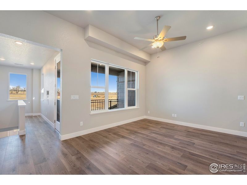 Spacious, unfurnished interior of a new home in Wilder at Timnath Ranch, Timnath (Image 11).
