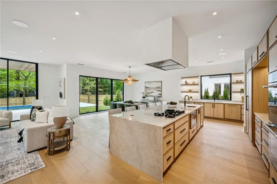 Furnished interior view inside a new home in , Brookhaven (Image 62).