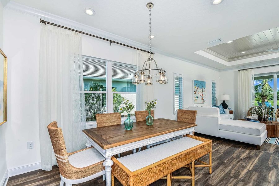 Representative furnished interior of a home built from the Heritage 2 by Neal Communities in Grand Park, Sarasota (Image 11).