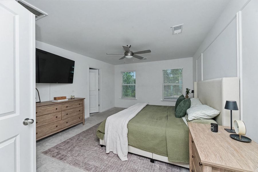 Furnished interior view inside a new home in Parker's Preserve, Ridgeville (Image 14).
