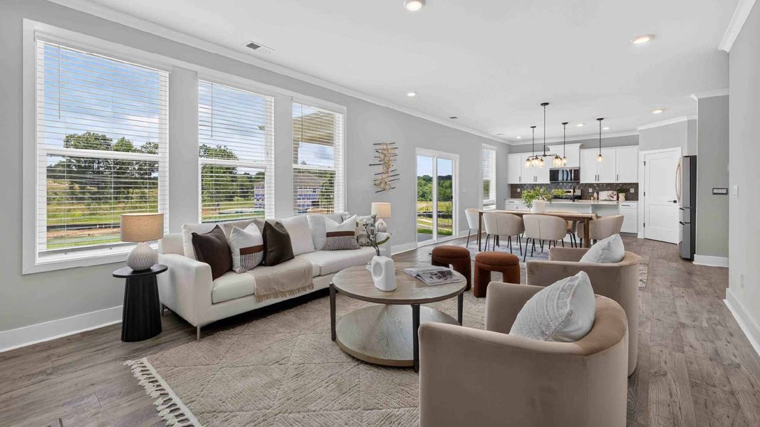 Furnished interior view inside a new home in Westport, York (Image 10). Furnished interior view inside a new home in Westport, York (Image 10).