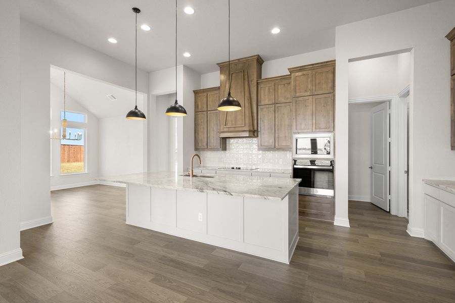 Furnished interior view inside a new home in Bull Hide Estates, Hewitt (Image 12).
