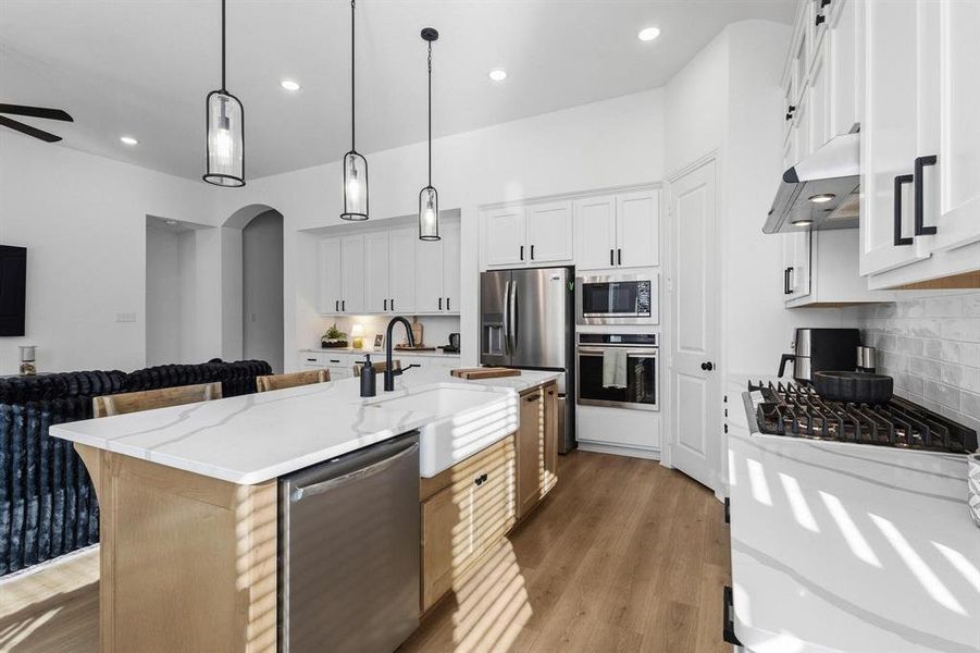 Furnished interior view inside a new home in Gateway Village - The Reserve, Denison (Image 15).