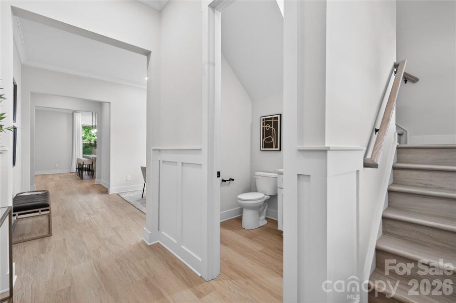 Furnished interior view inside a new home in , Hickory (Image 13).