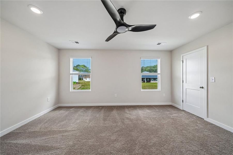 Spacious, unfurnished interior of a new home in Southern Hills, McDonough (Image 19). Spacious, unfurnished interior of a new home in Southern Hills, McDonough (Image 19).