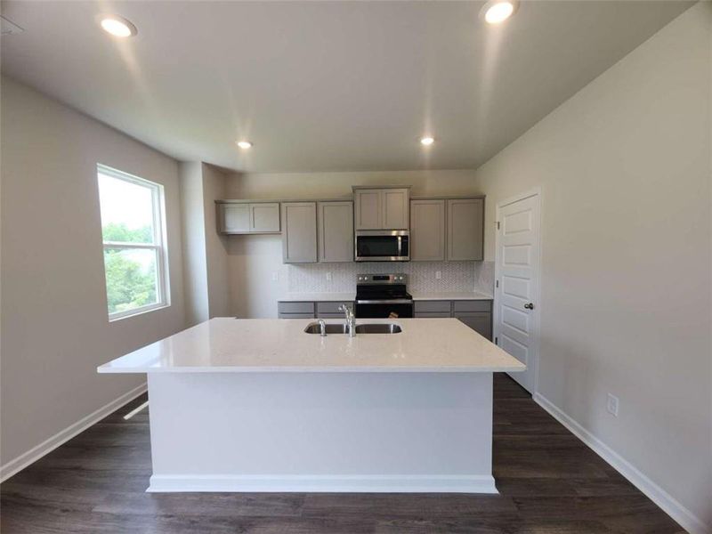 Furnished interior view inside a new home in Cedar Ridge - Locust Grove Station, Locust Grove (Image 2). Furnished interior view inside a new home in Cedar Ridge - Locust Grove Station, Locust Grove (Image 2).