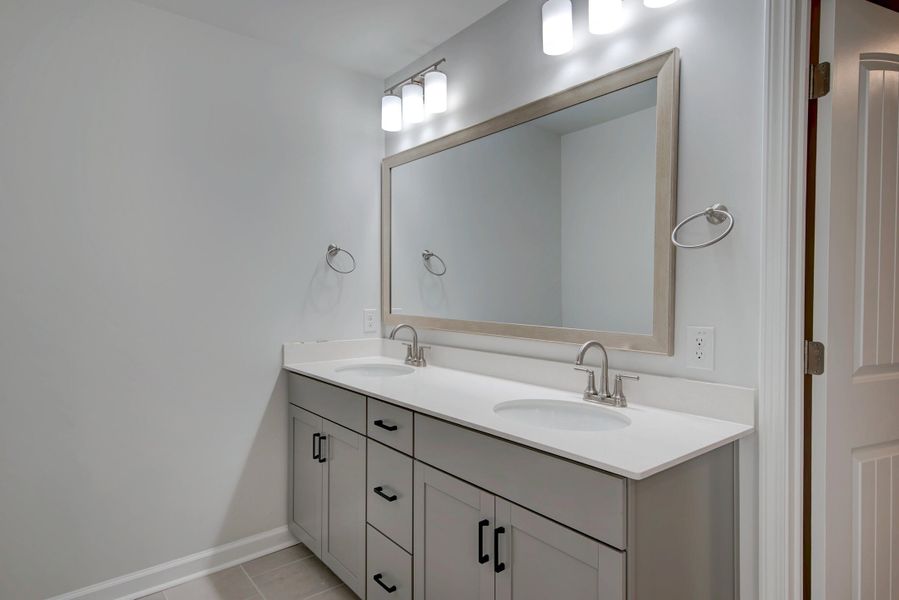 Furnished interior view inside a new home in Six Oaks, Summerville (Image 16). Furnished interior view inside a new home in Six Oaks, Summerville (Image 16).