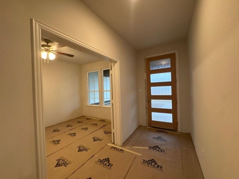 In-progress construction of a new home in Fairview Meadows, New Fairview, TX (Image 7). In-progress construction of a new home in Fairview Meadows, New Fairview, TX (Image 7).