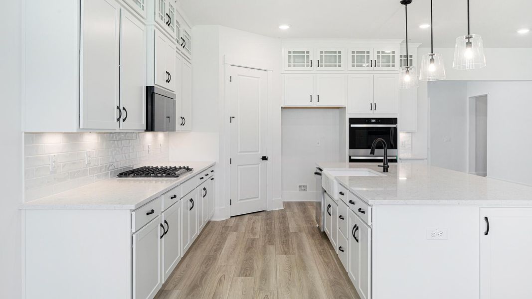 Furnished interior view inside a new home in Summerwind Crossing at Lakes of Cane Bay, Summerville (Image 5).