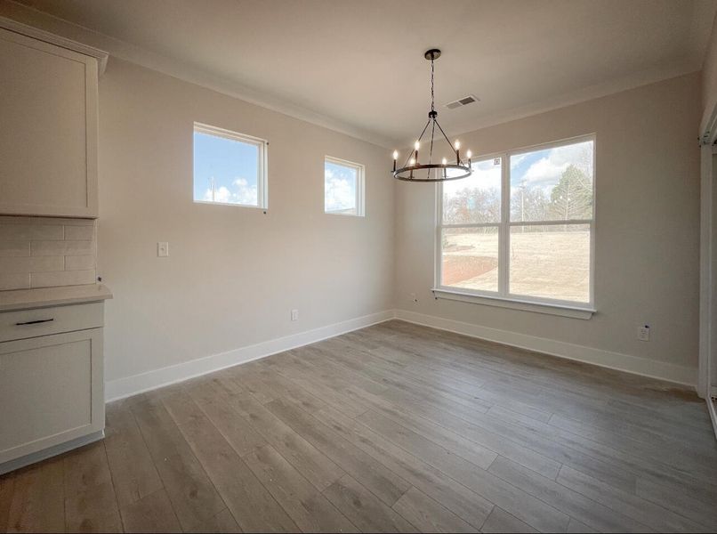 Spacious, unfurnished interior of a new home in Founders Club, Moore (Image 10).