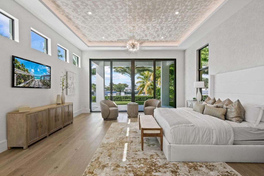 Furnished interior view inside a new home in , North Palm Beach (Image 9).