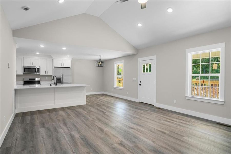 Spacious, unfurnished interior of a new home in , Calhoun (Image 19). Spacious, unfurnished interior of a new home in , Calhoun (Image 19).