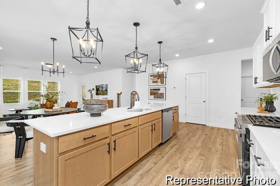 Furnished interior view inside a new home in Beaver Creek, Statesville (Image 5). Furnished interior view inside a new home in Beaver Creek, Statesville (Image 5).
