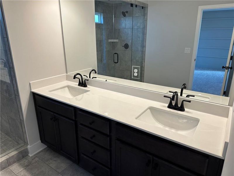 Furnished interior view inside a new home in Millstone at Mundy Mill, Gainesville (Image 10).