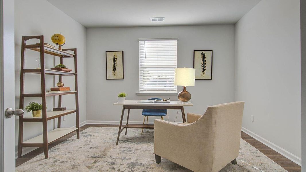 Furnished interior view inside a new home in The Ranch, Holly Hill (Image 20). Furnished interior view inside a new home in The Ranch, Holly Hill (Image 20).