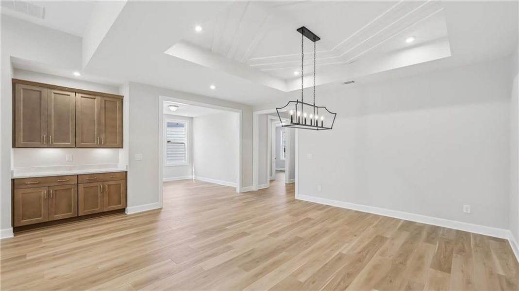 Spacious, unfurnished interior of a new home in Cresswind Georgia at Twin Lakes, Hoschton (Image 40).
