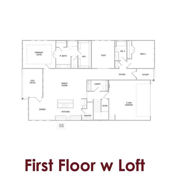 2D floor plan layout of this home in Garland Meadows, Cartersville, GA (Image 2). 2D floor plan layout of this home in Garland Meadows, Cartersville, GA (Image 2).