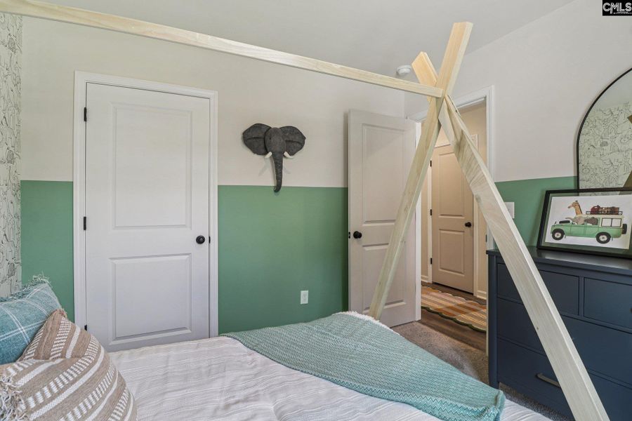 Furnished interior view inside a new home in Piney Woods Bluff, Columbia (Image 16). Furnished interior view inside a new home in Piney Woods Bluff, Columbia (Image 16).