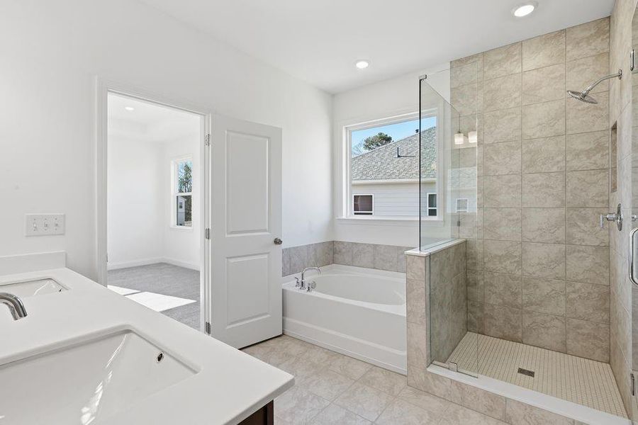 Furnished interior view inside a new home in Oakmead, Buford (Image 15).