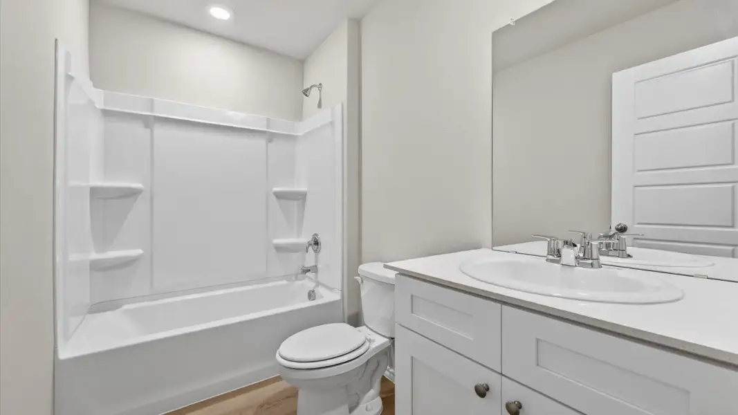 Furnished interior view inside a new home in Monarch at the Meadows, Ponder (Image 9).
