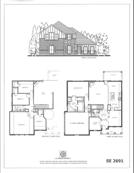 2D floor plan layout for the The Pine by Sumeer Homes in Stone Henge II, Sanger, TX (Image 3). 2D floor plan layout for the The Pine by Sumeer Homes in Stone Henge II, Sanger, TX (Image 3).