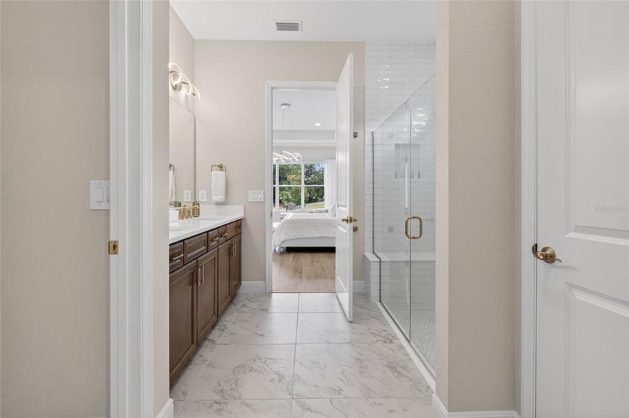 Furnished interior view inside a new home in , Kissimmee (Image 51). Furnished interior view inside a new home in , Kissimmee (Image 51).