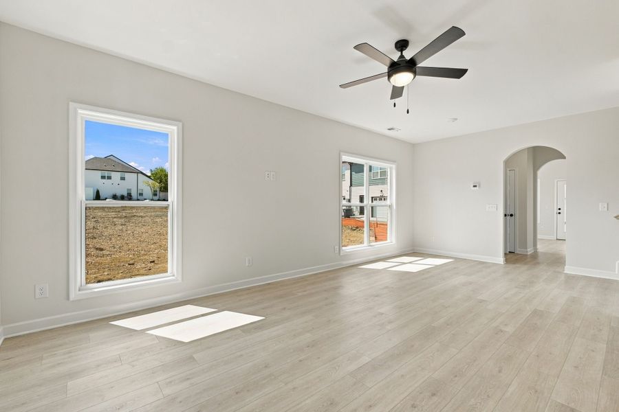 Light Filled Living and Dining Space Light Filled Living and Dining Space