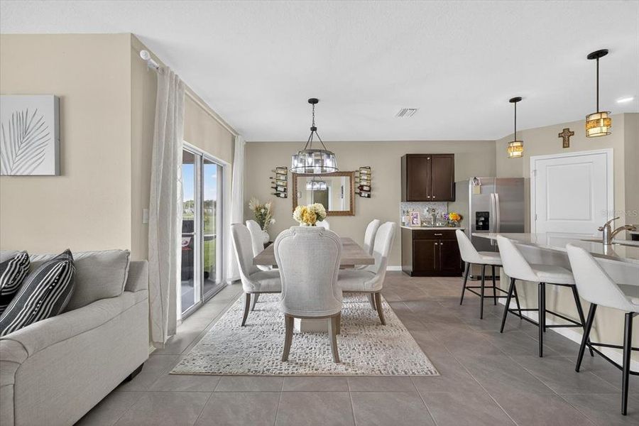 Furnished interior view inside a new home in , San Antonio (Image 27). Furnished interior view inside a new home in , San Antonio (Image 27).