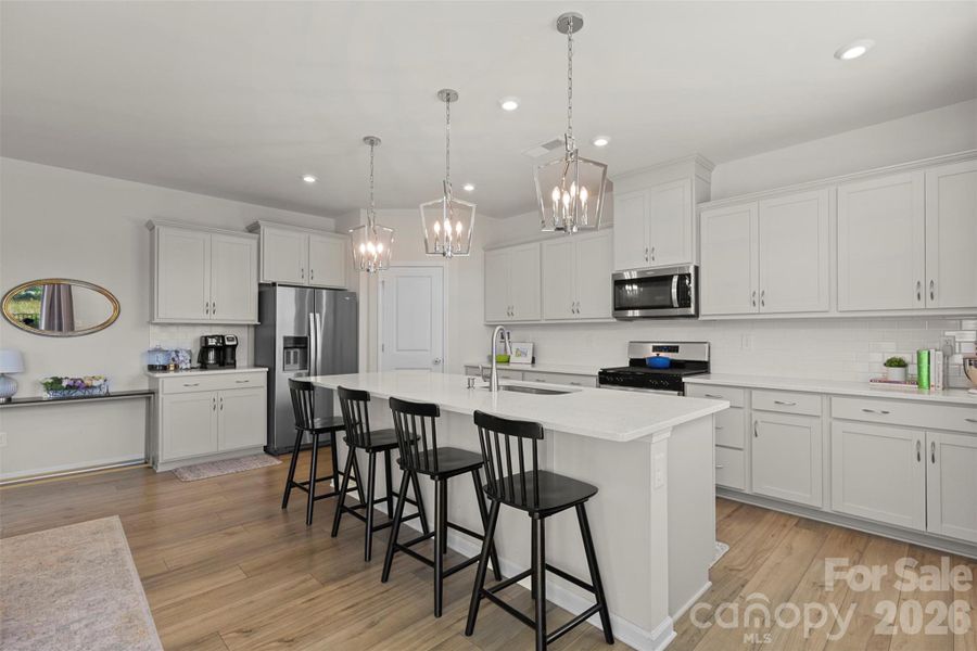 Furnished interior view inside a new home in Waxhaw Landing, Monroe (Image 18). Furnished interior view inside a new home in Waxhaw Landing, Monroe (Image 18).