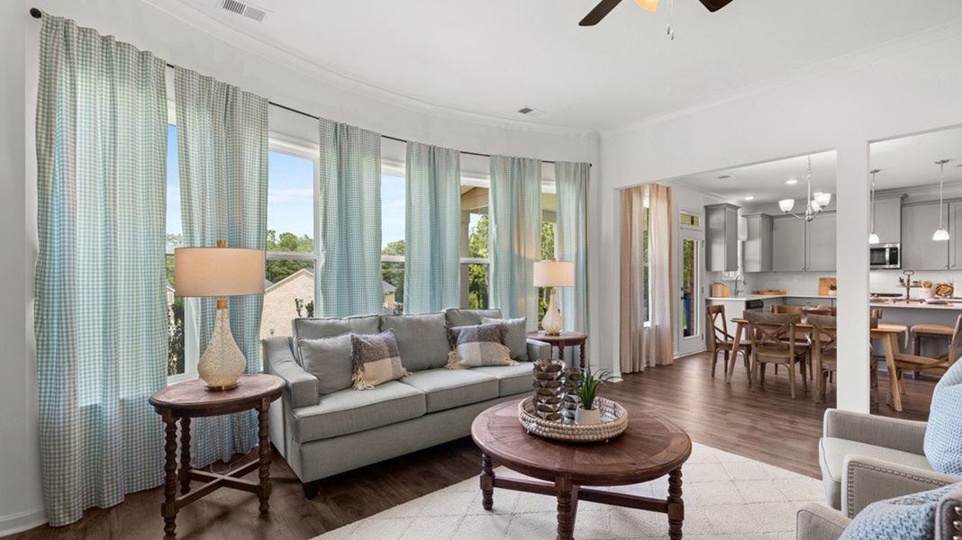 Representative furnished interior of a home built from the SAVANNAH by D.R. Horton in Heritage Pointe, Senoia (Image 12). Representative furnished interior of a home built from the SAVANNAH by D.R. Horton in Heritage Pointe, Senoia (Image 12).